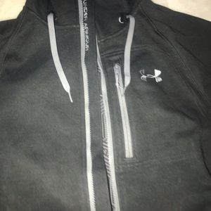 Men’s under armor dark gray jacket